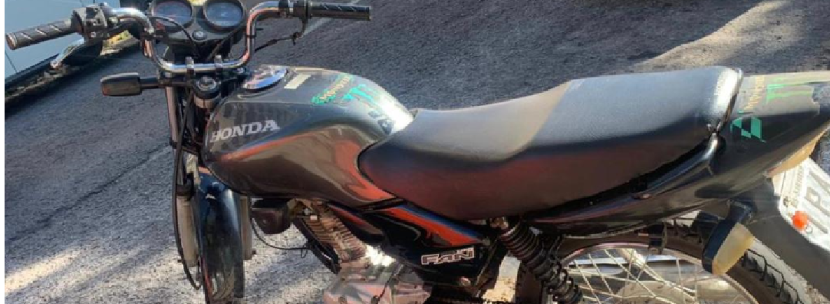 Brigada Militar recupera motocicleta furtada em Santa Maria