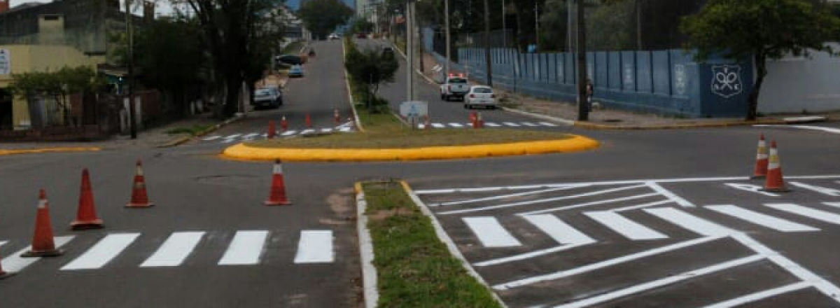Prefeitura recupera sinalização em cruzamento do bairro Patronato