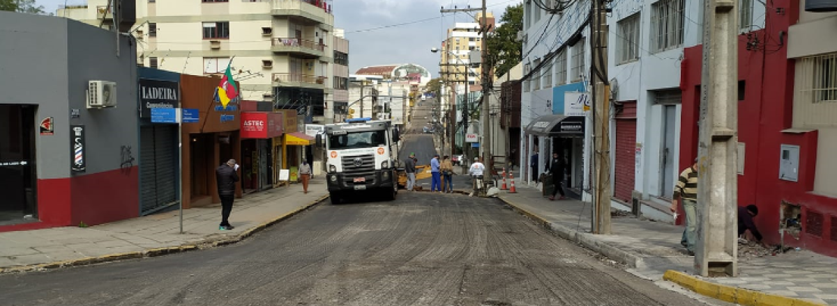 Sábado terá bloqueio em duas ruas do Centro de Santa Maria