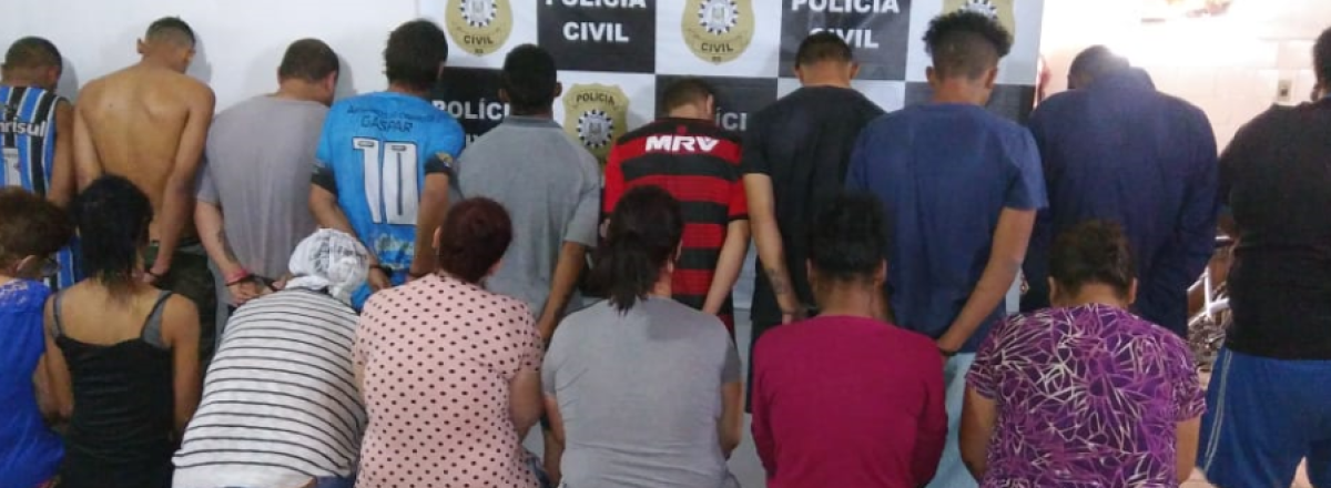 Operação “Tentáculos 2” resulta na prisão de 19 pessoas em São Sepé