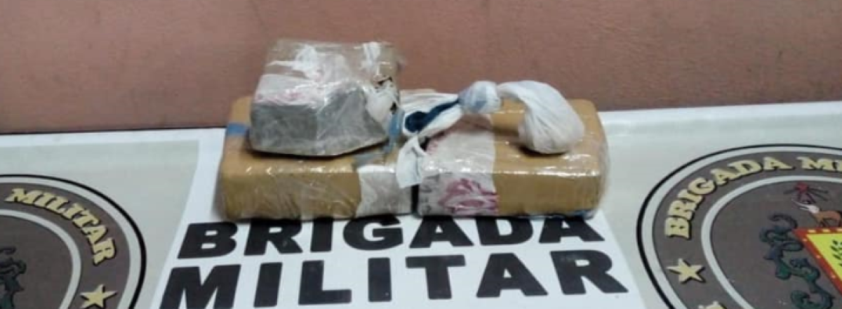 Brigada prende homem por tráfico de drogas em Santa Maria